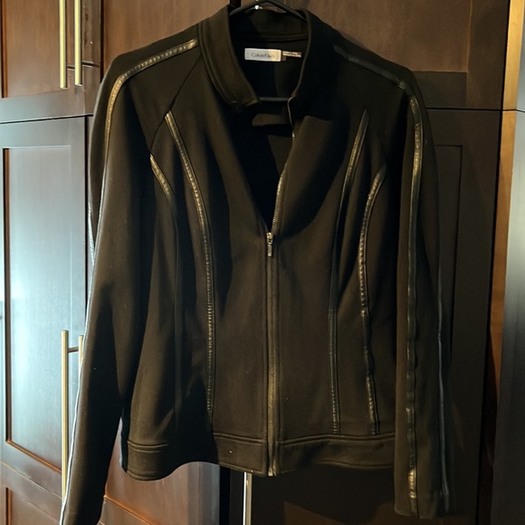 Size Large Calvin Klein coat Black - Picture 3 of 4